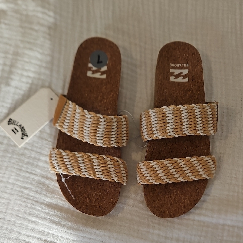 Billabong Braided Cork Sandals